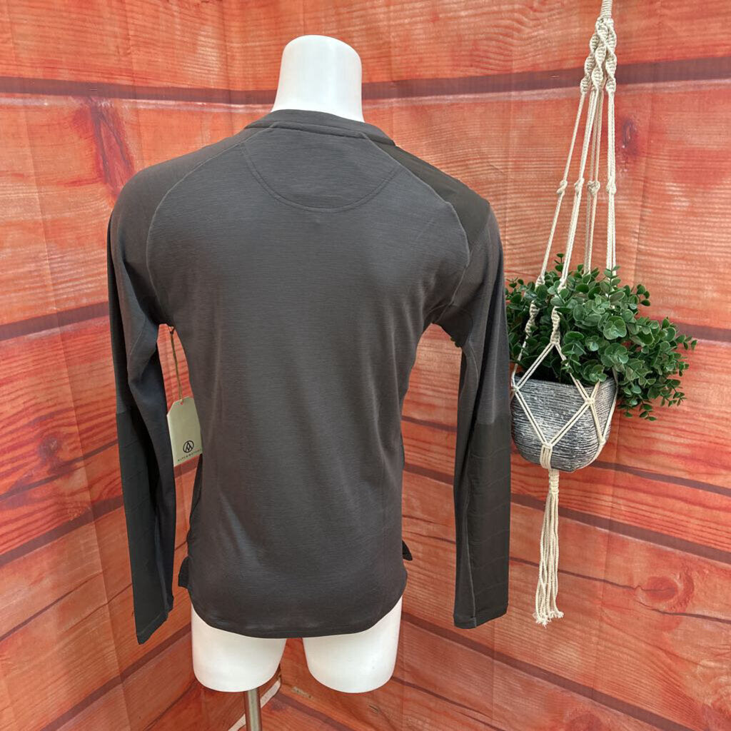 Alps & Meters Long Sleeve Henley Shirt