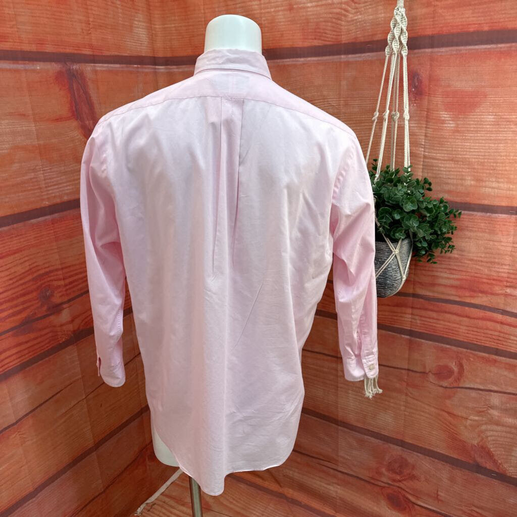 Ralph Lauren Yarmouth Pink Cotton Shirt