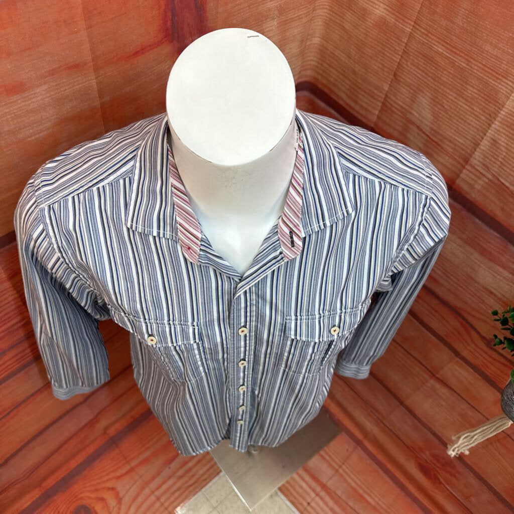 Tommy Bahama Striped Button-Up Shirt