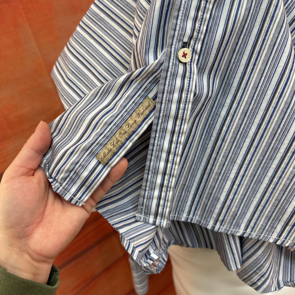 Tommy Bahama Striped Button-Up Shirt